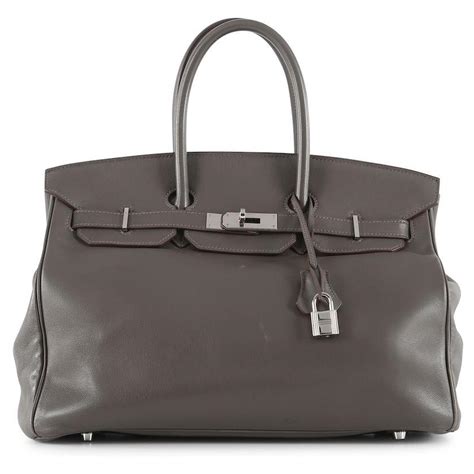 hermes tasche grau